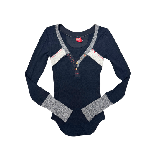Free People Black Sweater