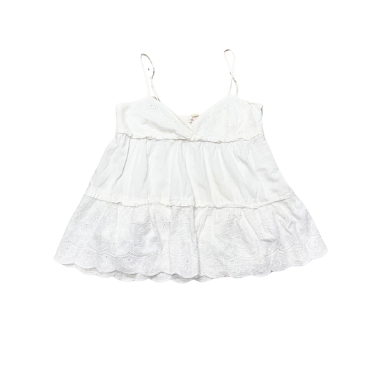Forever 21 White Eyelet Cami