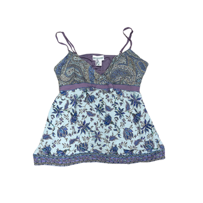 Motherhood Purple Floral Cami