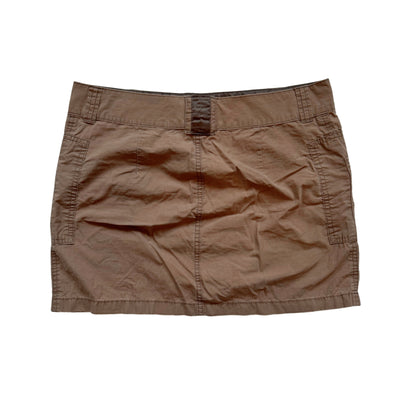 Vintage 2000s Y2k Old Navy Brown Mini Skirt