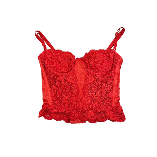 Cristies Red Lace Corset