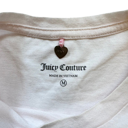 Y2k Juicy Couture Baby Pink Graphic Tee