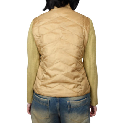 Y2k Maxim's Collection Beige Puffer Jacket