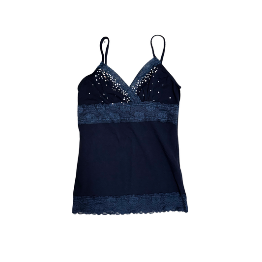 TT Studio Navy Lace Cami