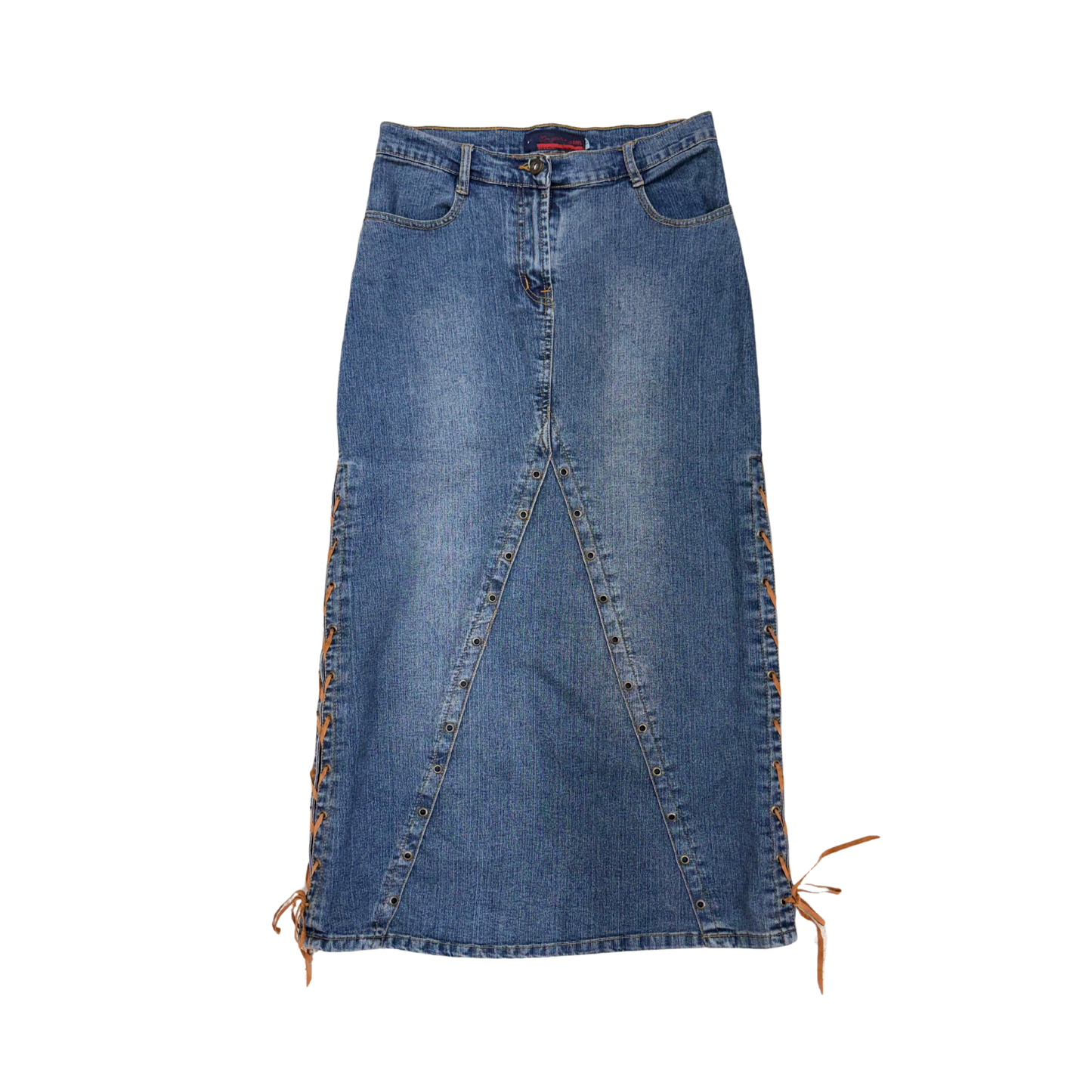 Eurgiulio Denim Maxi Skirt