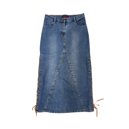 Eurgiulio Denim Maxi Skirt