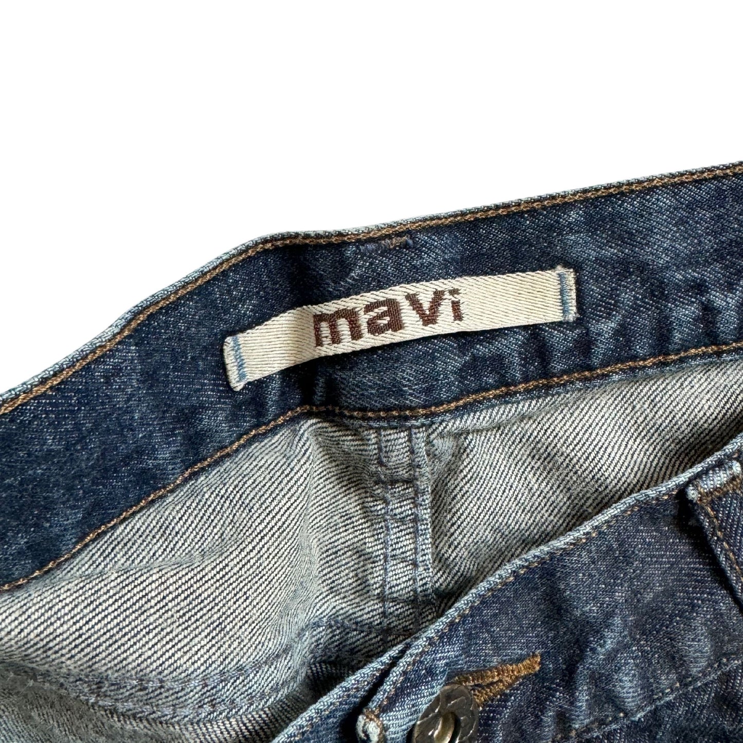Vintage 2000s Y2k Mavi Washed Boot Cut Jeans