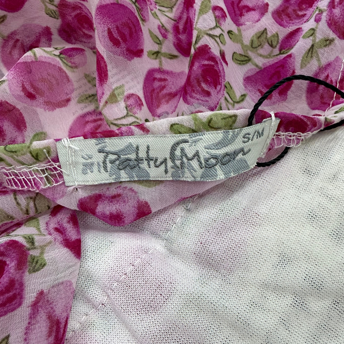 Patty Moon Crochet Pink Floral Cami