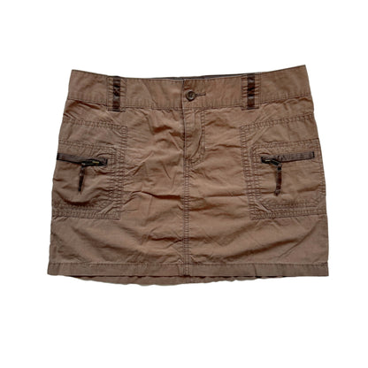 Vintage 2000s Y2k Old Navy Brown Mini Skirt