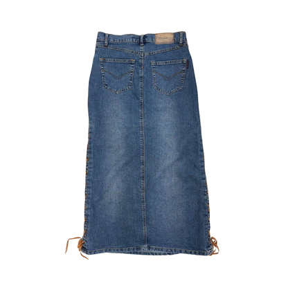 Eurgiulio Denim Maxi Skirt