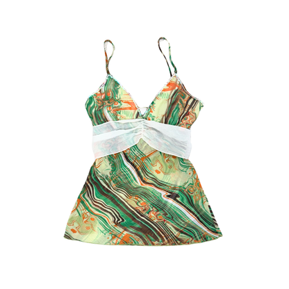 C-Krets Green Sequin Cami