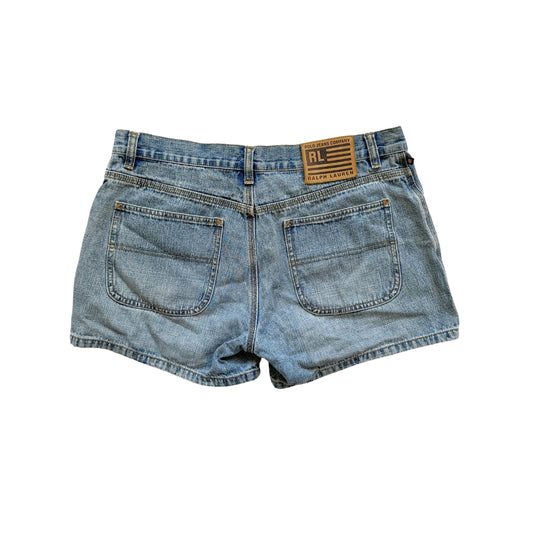 Vintage 2000s Y2k Polo Ralph Lauren Denim Shorts