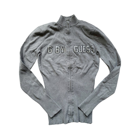 Vintage 2000s Y2k G By Guess Gray Zip Up