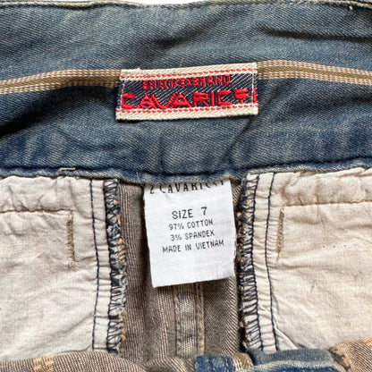 Vintage 2000s Y2k Z. Cavaricci Striped Flare Jeans