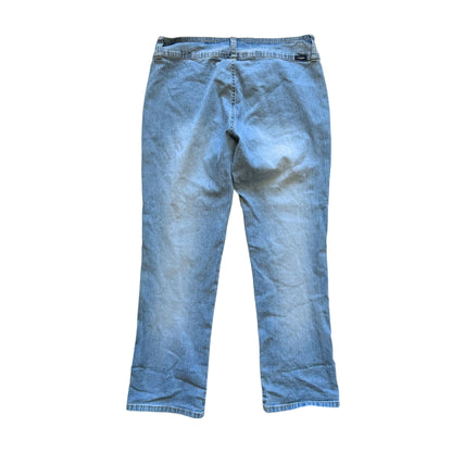 Vintage 2000s Y2k Angels Light Washed Front Pockets Jeans