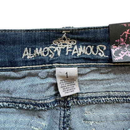 Vintage 2000s Y2k NWT Almost Famous Boot Cut Jeans